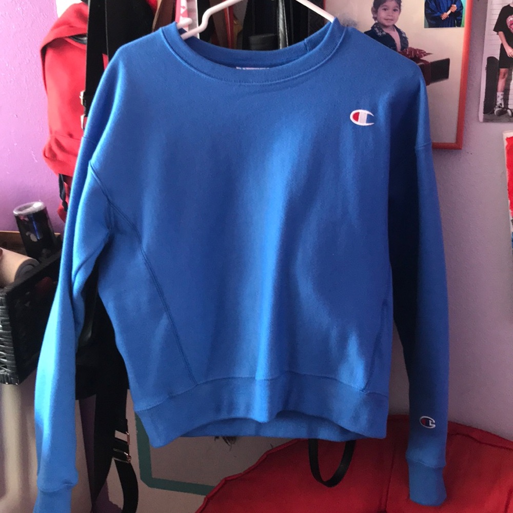 Blue Champion hoodie
